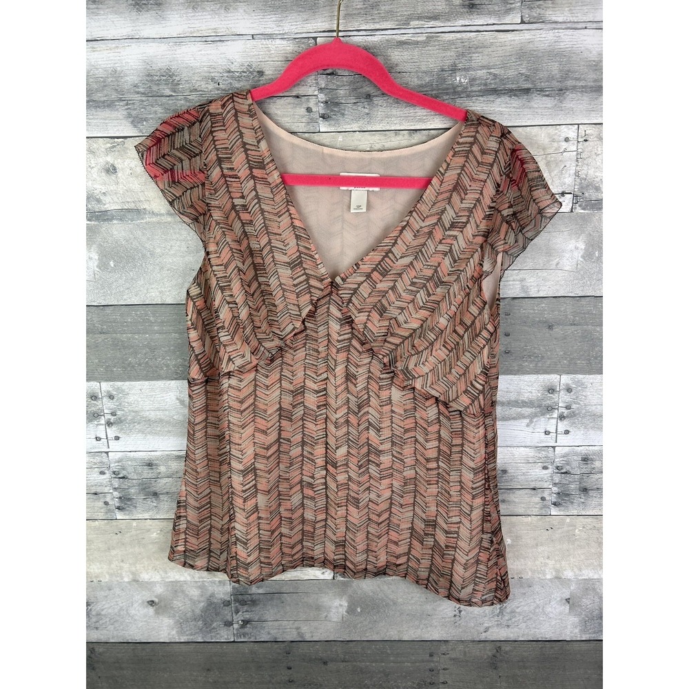 Ann Taylor Loft Petites Sleeveless Blouse 12P